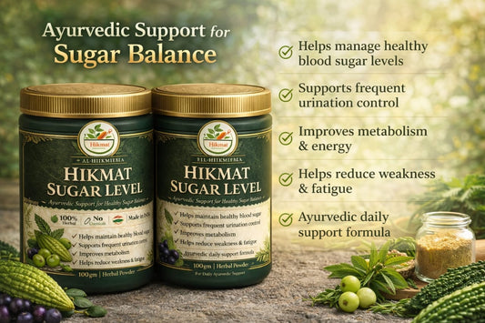 Hikmat Sugar Level: प्राकृतिक संतुलन, स्वस्थ जीवन Get 2 Boxes @ ₹2499 Only